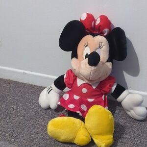 Minnie Mouse Plush Toy - Red and Yellow